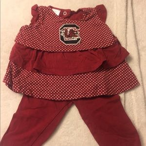 USC Gamecocks baby girl lot